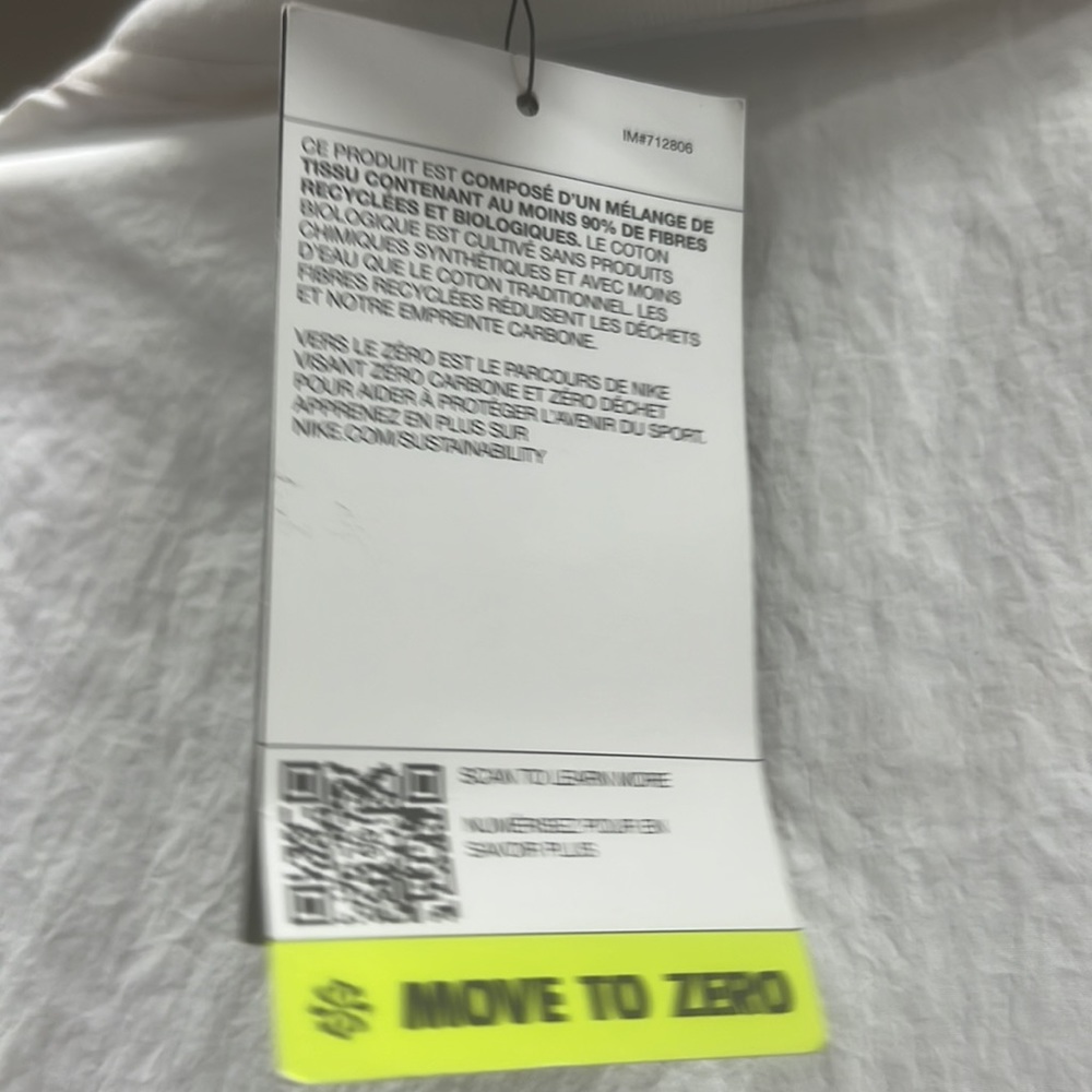 NIKE | Sustainable white perforated lightweight jacket/windbreaker RARE - Picture 5 of 10